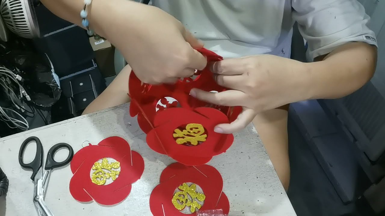 Chinese classic puzzle lantern assembly, lakas maka sosyal.