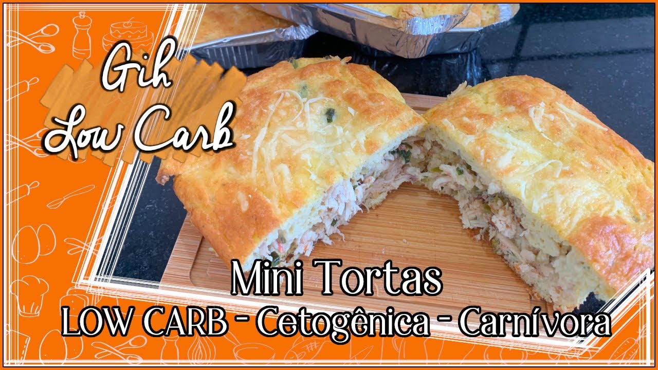 Mini Tortas | Low Carb - Cetogênica - Carnívora | - #GihLowCarb