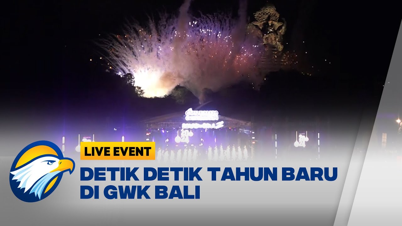 Perayaan Tahun Baru 2024 di GWK Bali