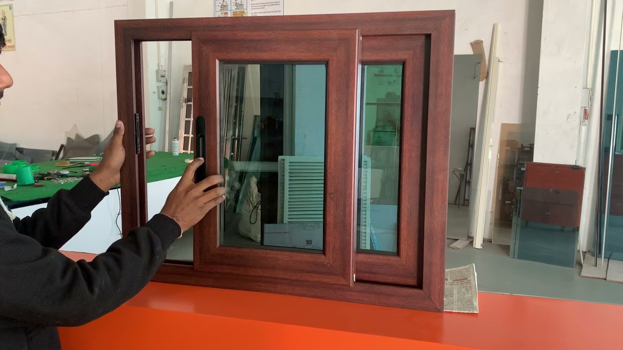 Aluminium Domal Sliding Window.