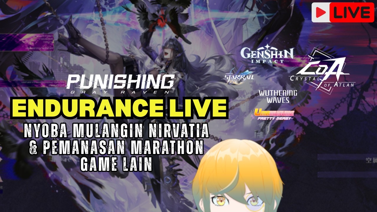 Akhirnya Balik Live Lagi 😭 | Random Game & Ngobrol Santai | Gacha Nirvatia?! | VTuber ID