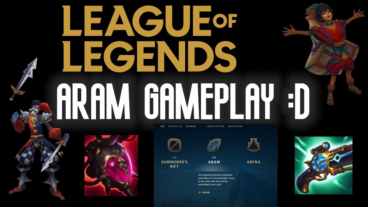 ARAM (day 14) - Shaco (First upload with commentary + a bonus game)