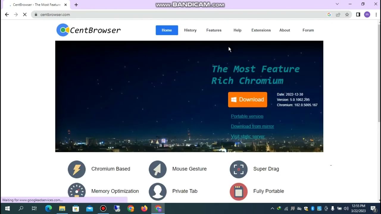 How to download and install cent browser in pc.