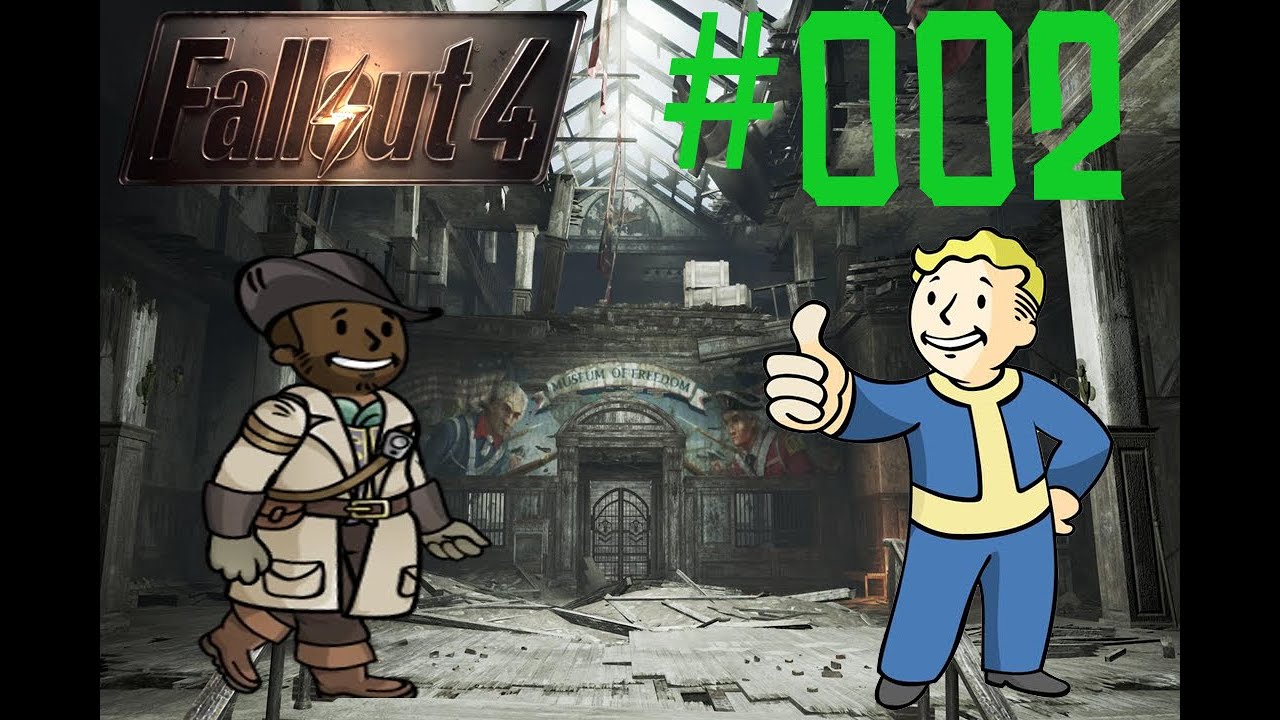 Fallout 4 modded #002 | Nate befreit Preston Garvey und die Siedler – Museum der Freiheit