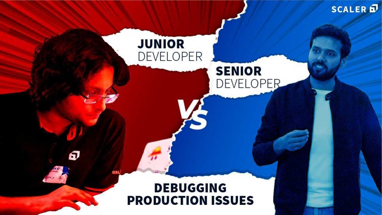 Debugging Production Issues: Junior Developer vs Senior Developer