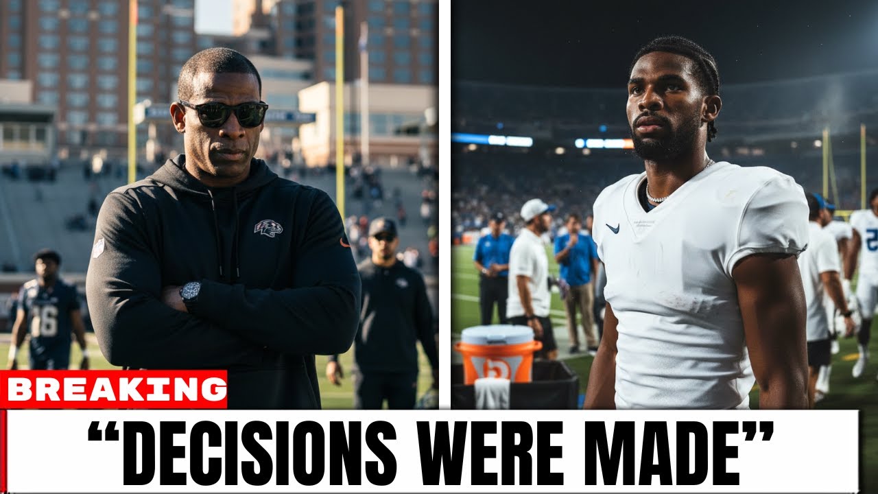 THE PURGE Begins Deion Sanders MAKES SHOCK Cuts Over Shedeur