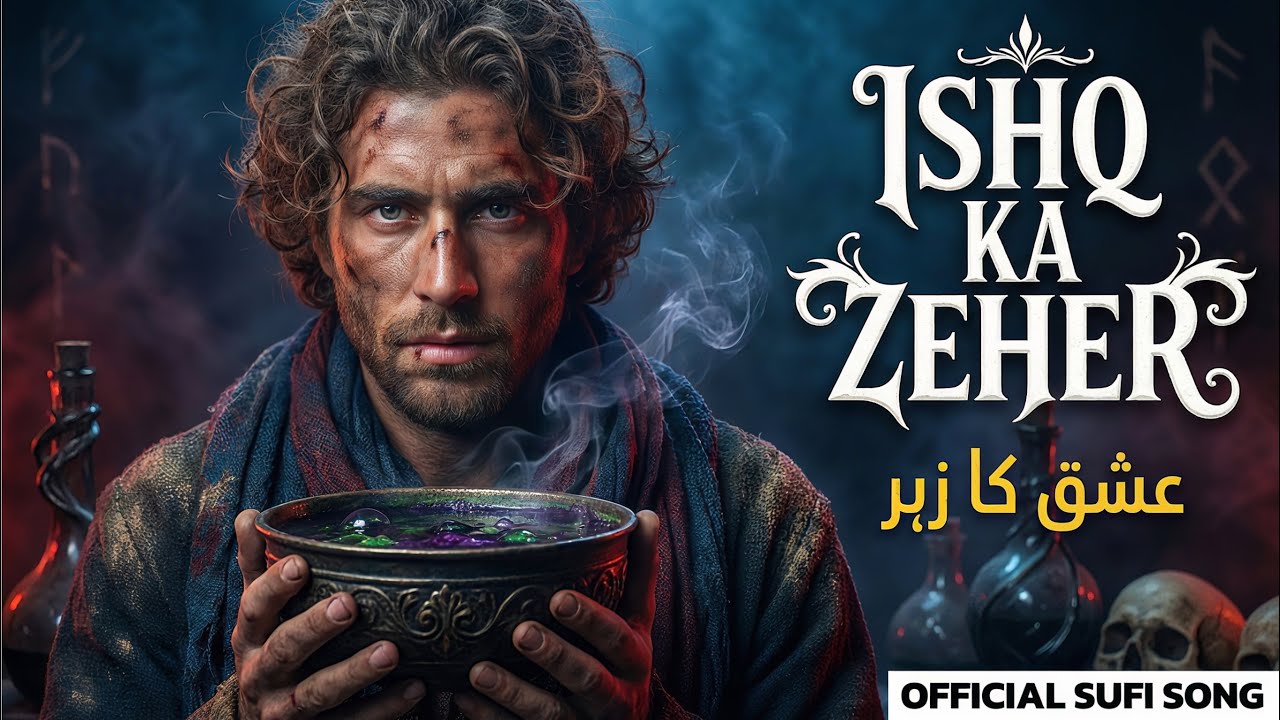 ISHQ KA ZEHER ( عشق کا زہر  ) ☠️ -  Dil Ko Chhoo Jane Wala Kalaam ❤️ | Official Sufi Song 