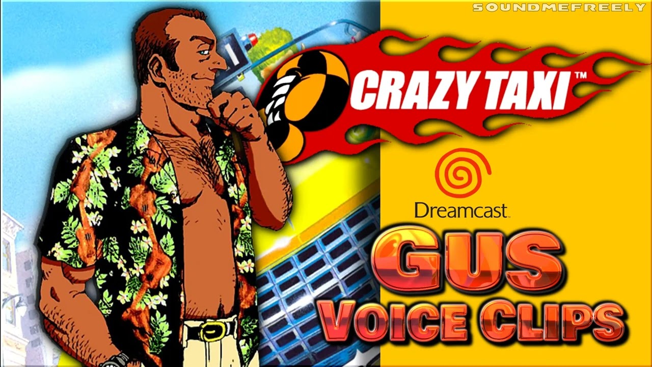 Все озвученные фрагменты Гаса • Crazy Taxi 1999 • Sega Dreamcast (Лайл Уилкерсон)