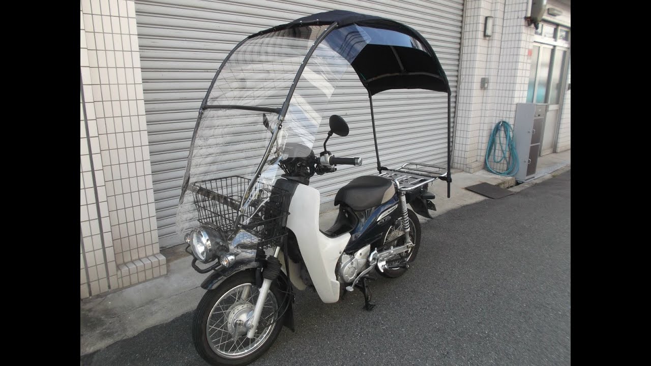 スーパーカブ プロの屋根 パーツ 簡単取付 1時間  後付け