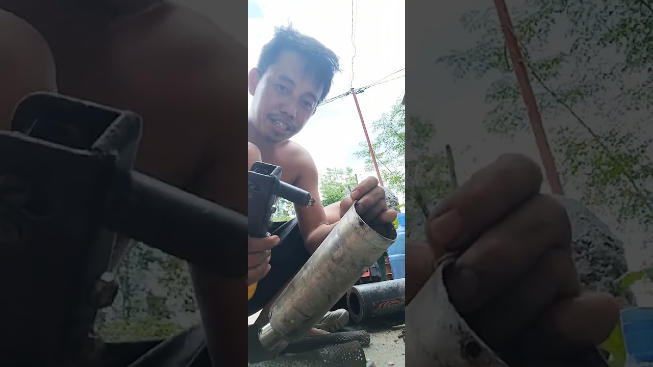 multicab kinabitan ng motorcycle muffler