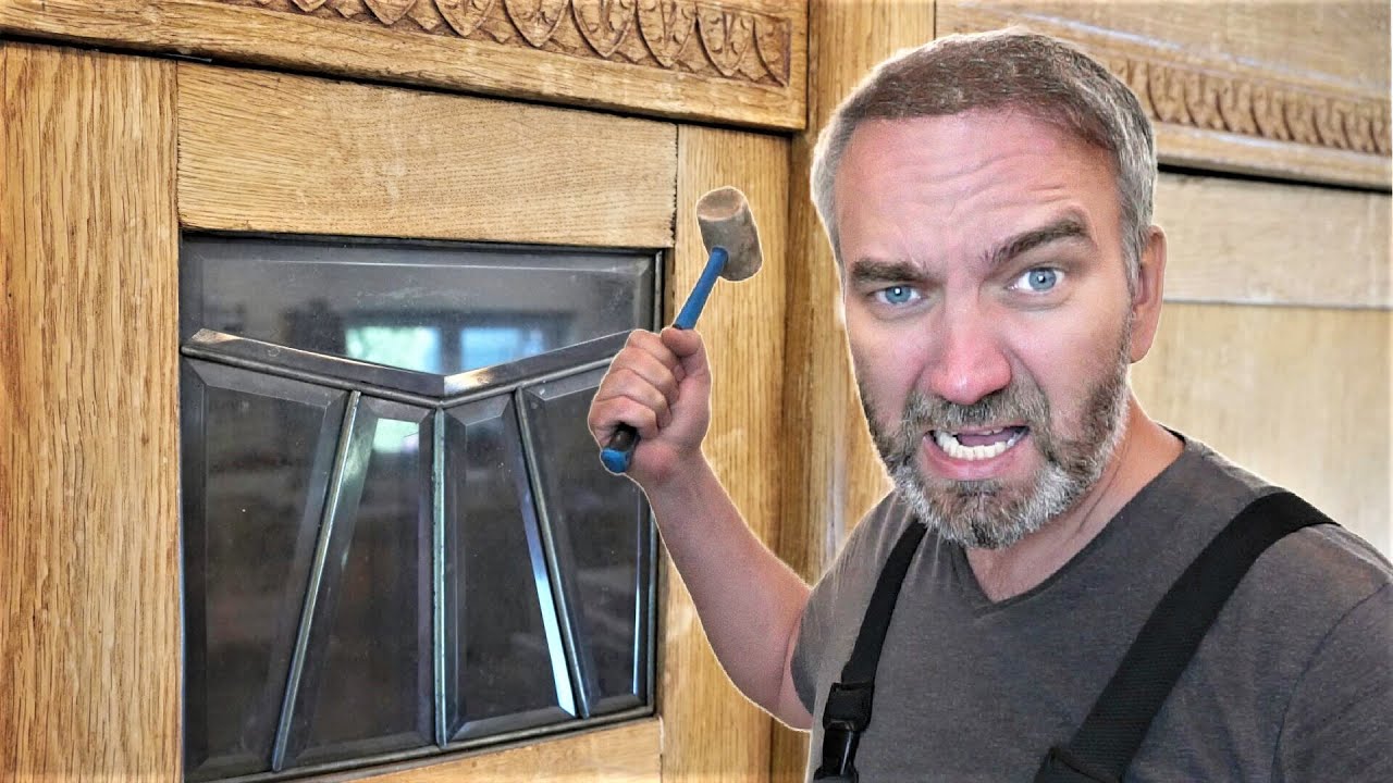 A SMASHING restoration work on an old cabinet