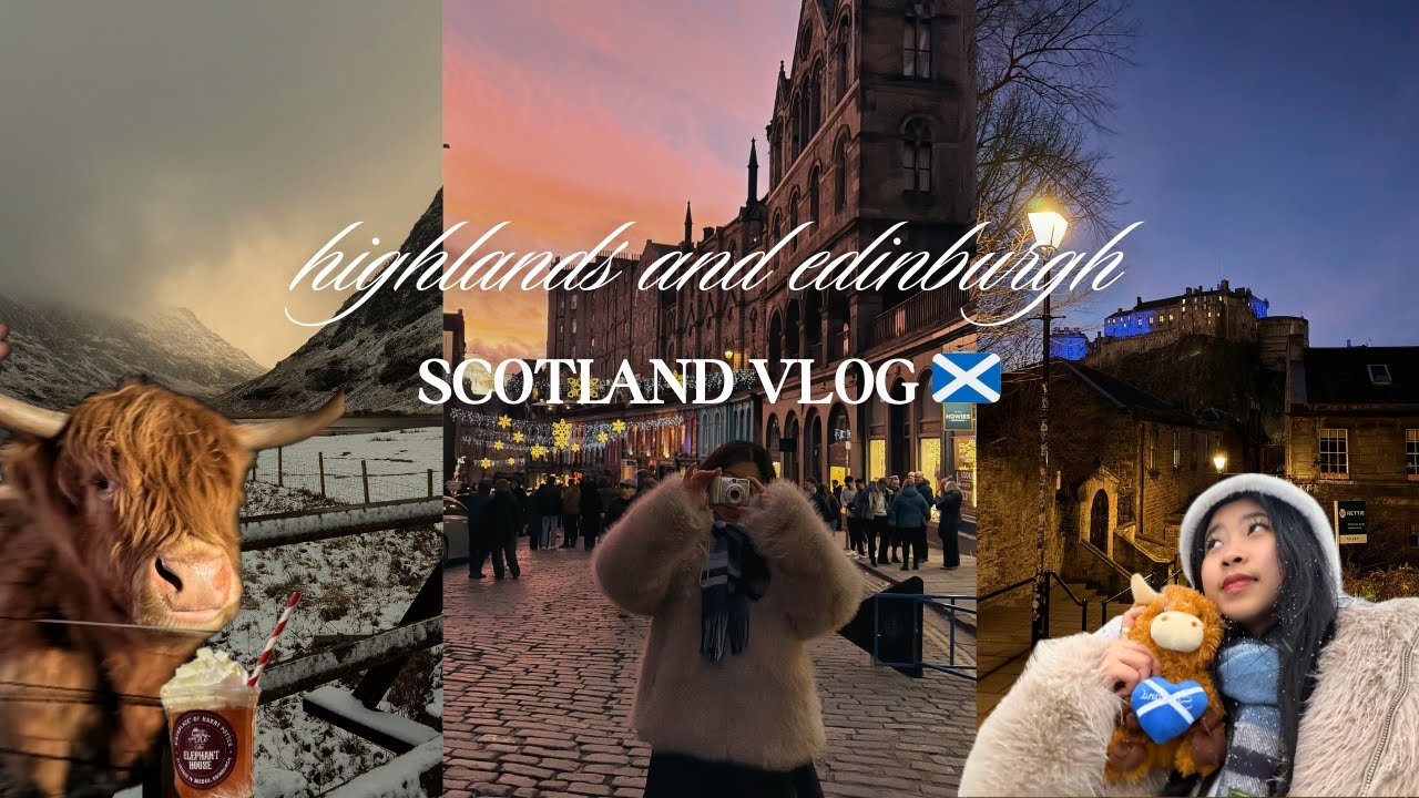 48 hours in scotland vlog 🏴󠁧󠁢󠁳󠁣󠁴󠁿 | edinburgh and the highlands