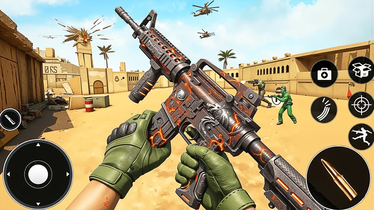 Counter Strike FPS Commando - Offline Shooter Gameplay | Offline Shooting Game 2026