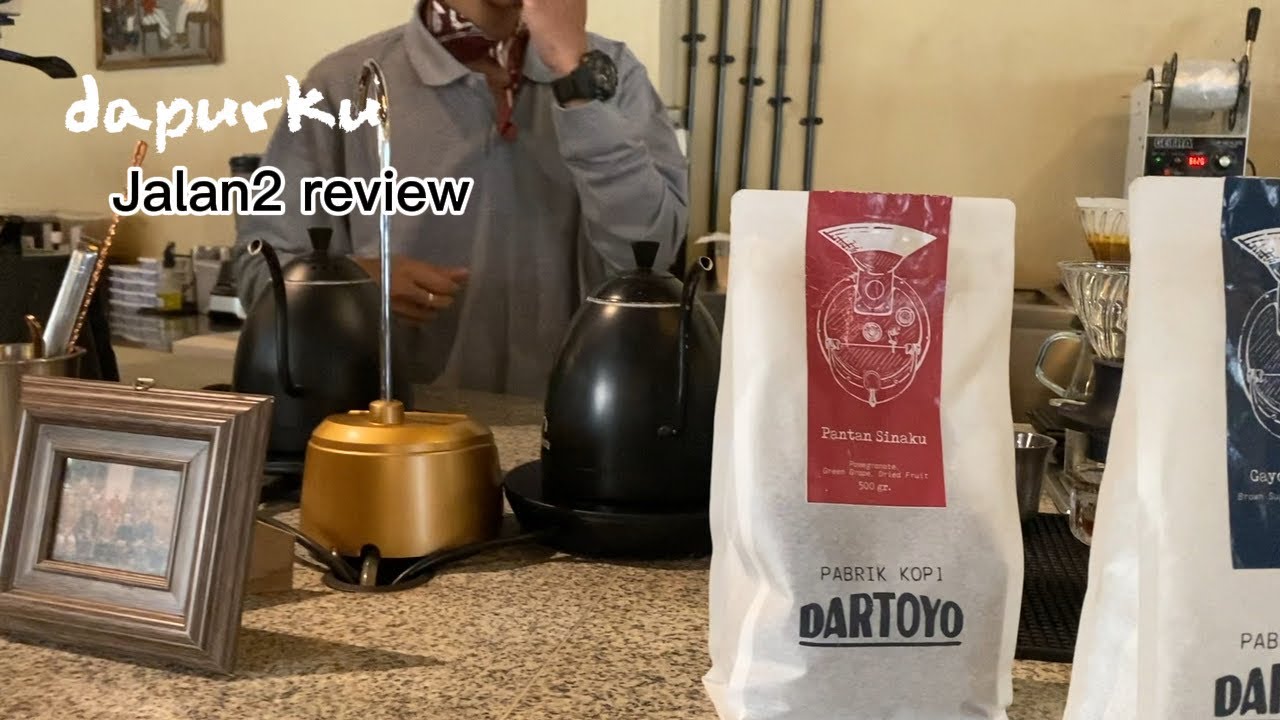 dapurku Jalan2 review, Pabrik Kopi Dartoyo & RM Tjap Ayam Bandung