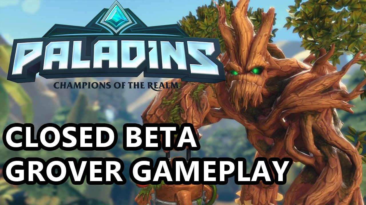 Paladins Grover Gameplay - Grover Is Here! - Paladins Gameplay Capture and Siege
