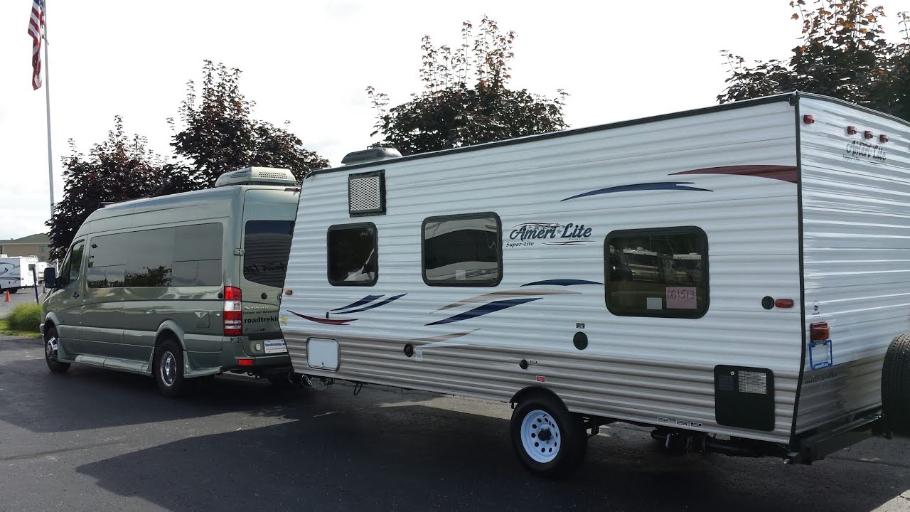Towing A Travel Trailer With A Roadtrek: Roadtreking Across America