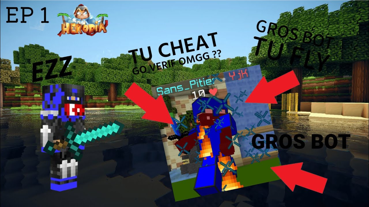 CE BOT M'HACKUSATE DE CHEAT ALORS QUE JE N'AI PAS JOUER DEPUIS 1MOIS DROPED MONTAGE HERODIA EP1