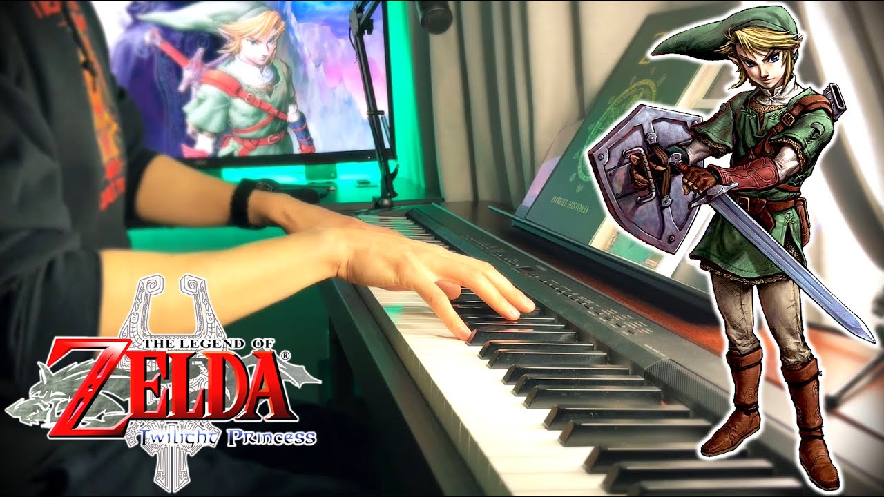 THE LEGEND OF ZELDA: TWILIGHT PRINCESS - Courage / Colin Saved (Piano Cover)