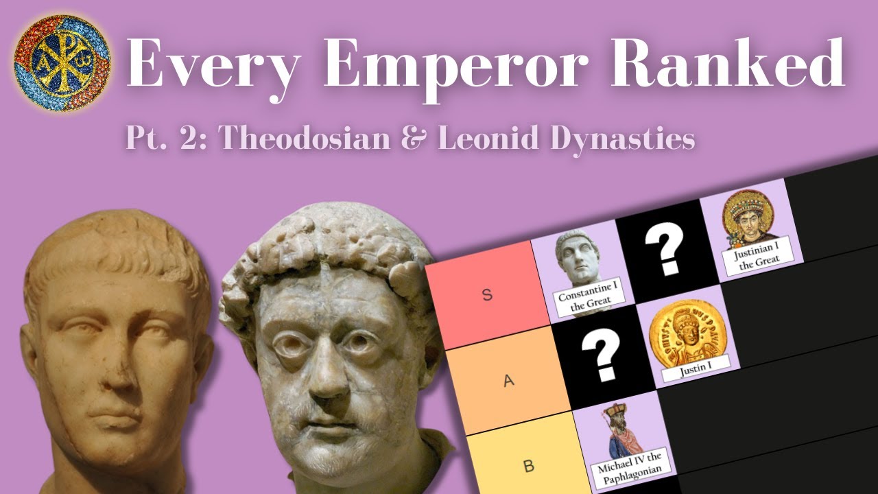 Ranking Every Byzantine Emperor - Part 2