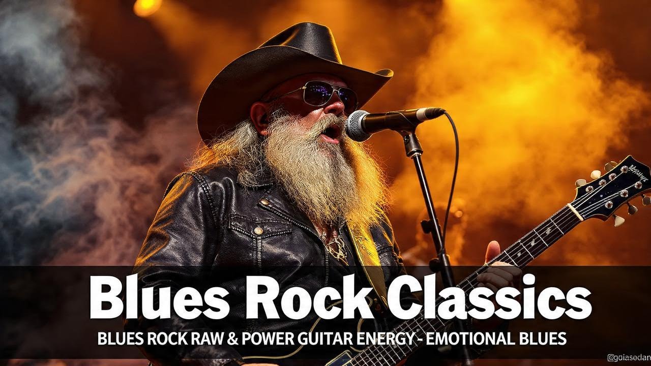 Jimi Hendrix, ZZ Top, Eric Clapton, The Animals Inspired Rock Blues & Soul Ballads