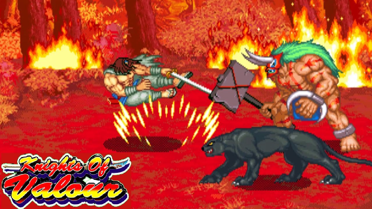 Knights of valour plus Arcade longplay