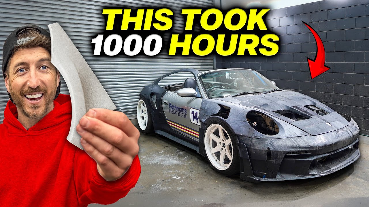 3D-печать целого Porsche GT3 RS | Часть 2
