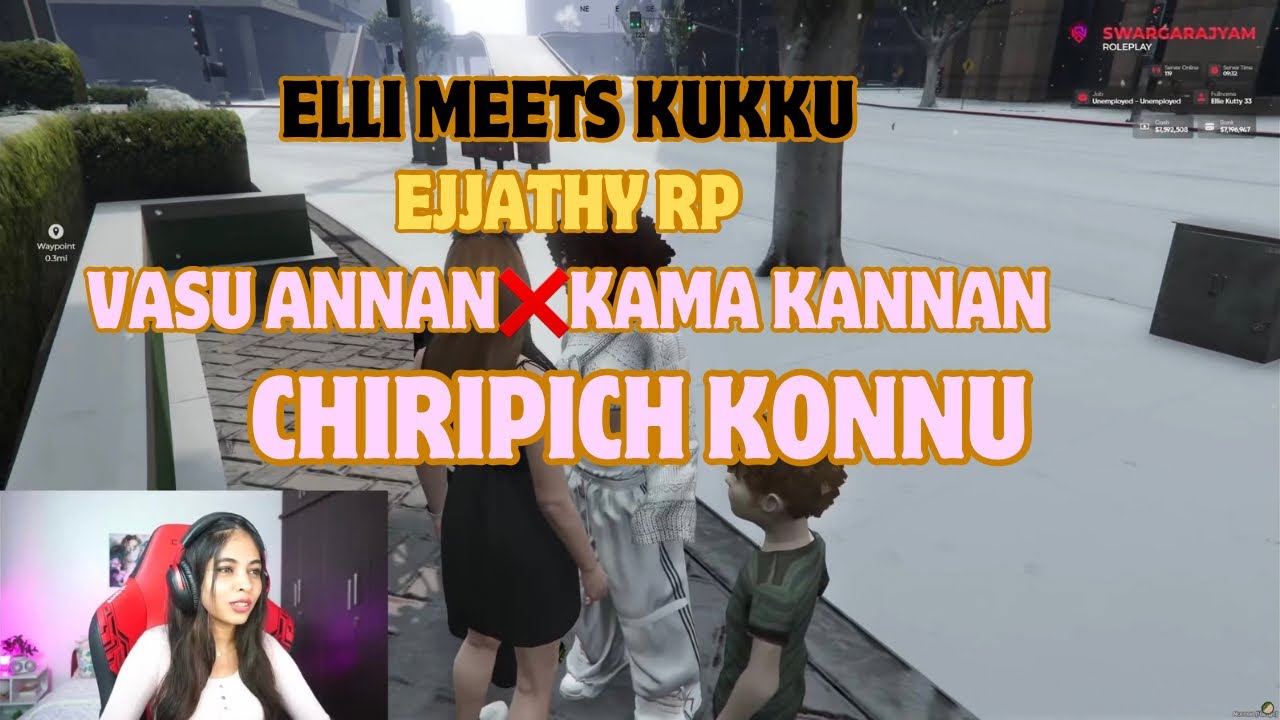 ELLI MEETS KUKKU| വാസു അണ്ണൻ ❌ കാമ കണ്ണൻ |#eaglegaming#brightfox#gta5#tvagang#swrp@BrightFox