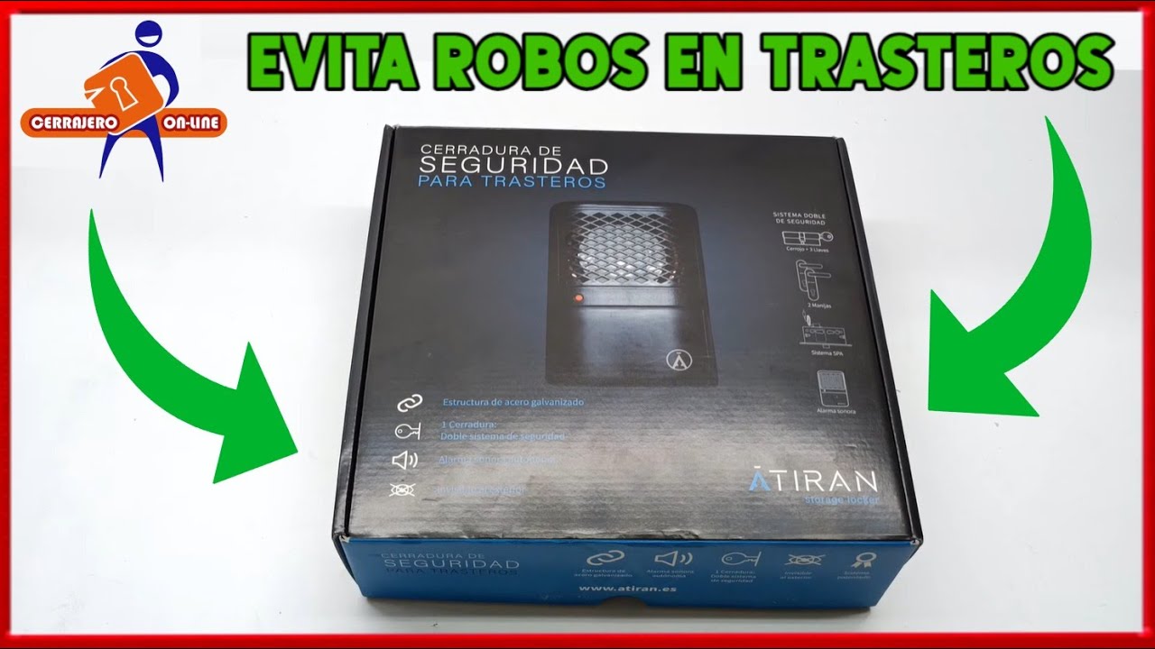 🔒 Como evitar robos en trasteros y garajes: - Storage Locker -