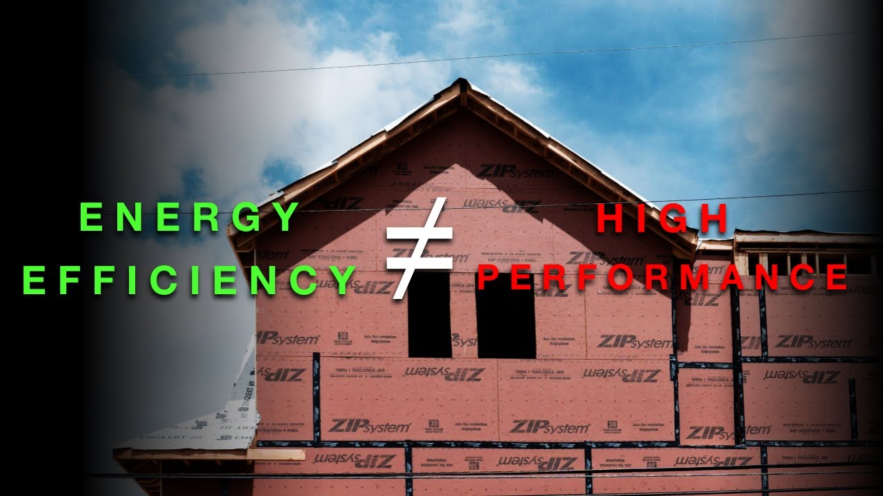 Energy Efficiency is NOT High Performance...