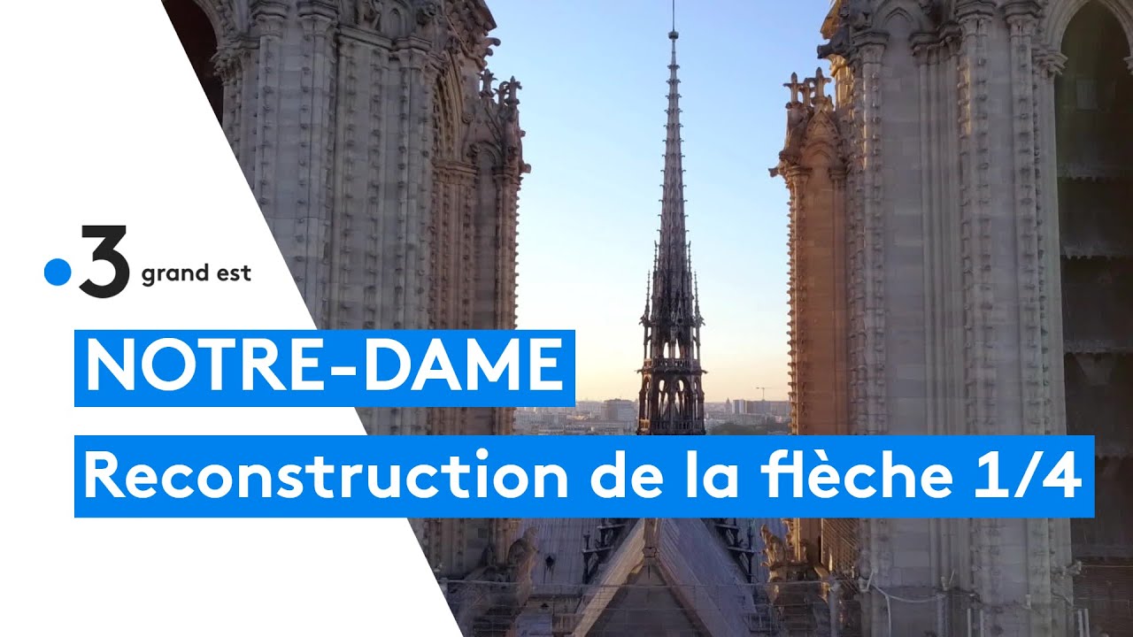 Notre Dame de Paris : reconstruction de la flèche, épisode 1/4 des bois d’exception