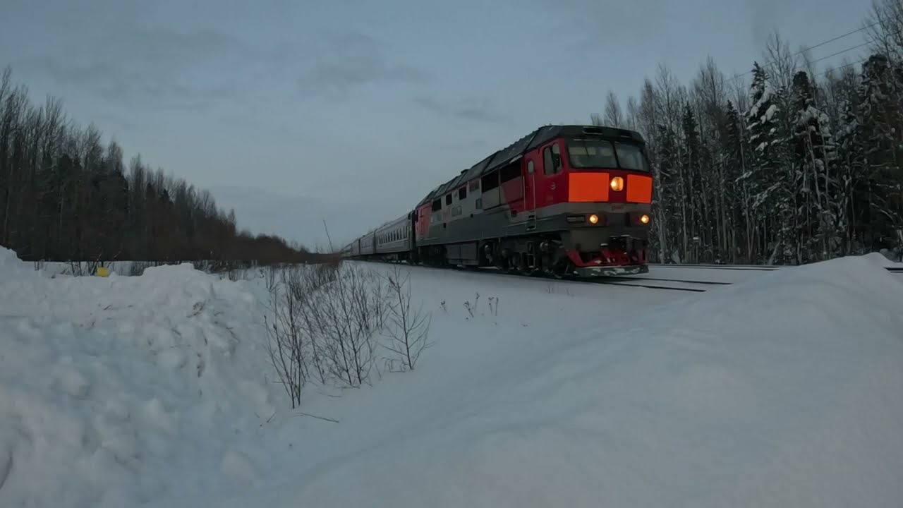 Пассажирский состав #travel #train