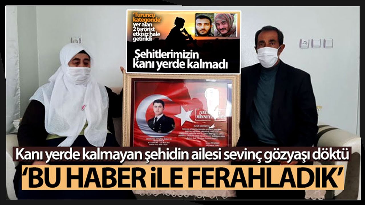 Şehidin Kanı Yerde Kalmadı, Ailesi Sevinç Gözyaşı Döktü