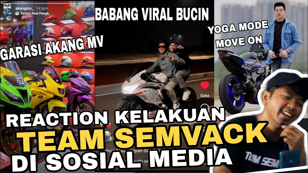 KELAKUAN TEAM SEMVACK DI SOSMED🤣 AKANG MV BABANG VIRAL YOGA FERNANDO AHSAN MV MRBEAST MSBREWC