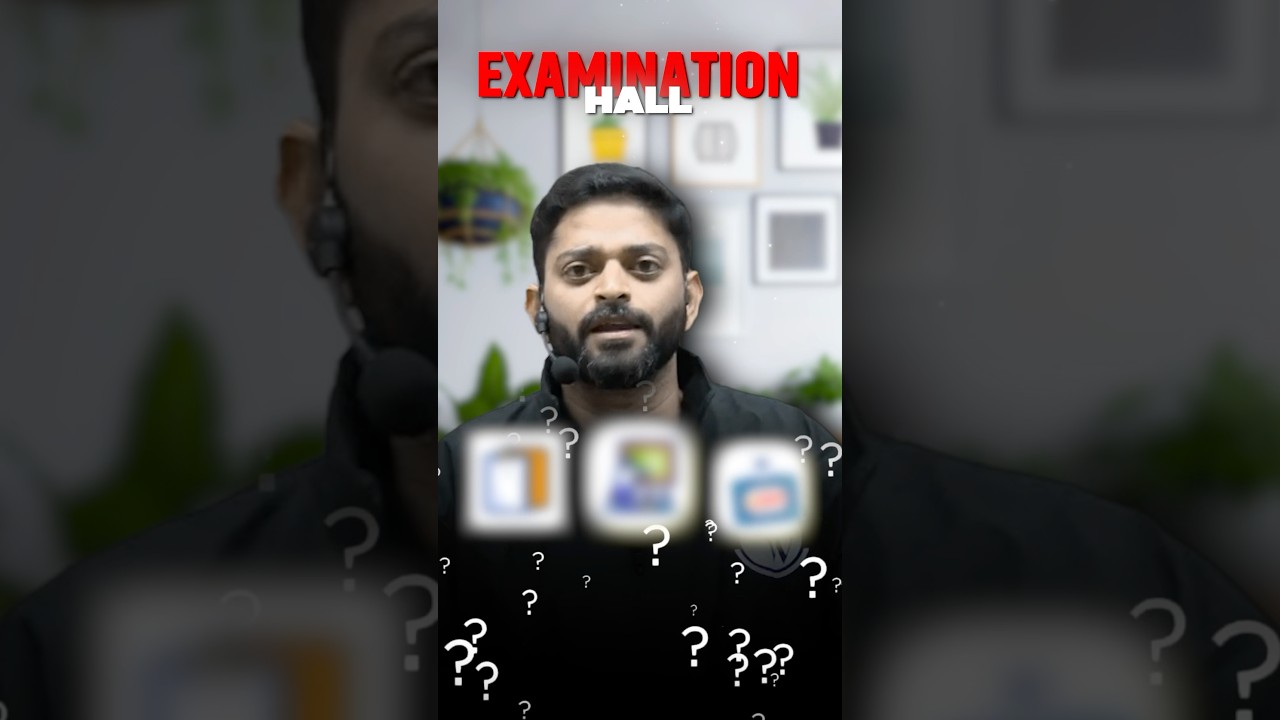 Examination Hall Me Kya Kya Carry Karke Le Jayen? #Shorts #CAFoundation #ExamTips