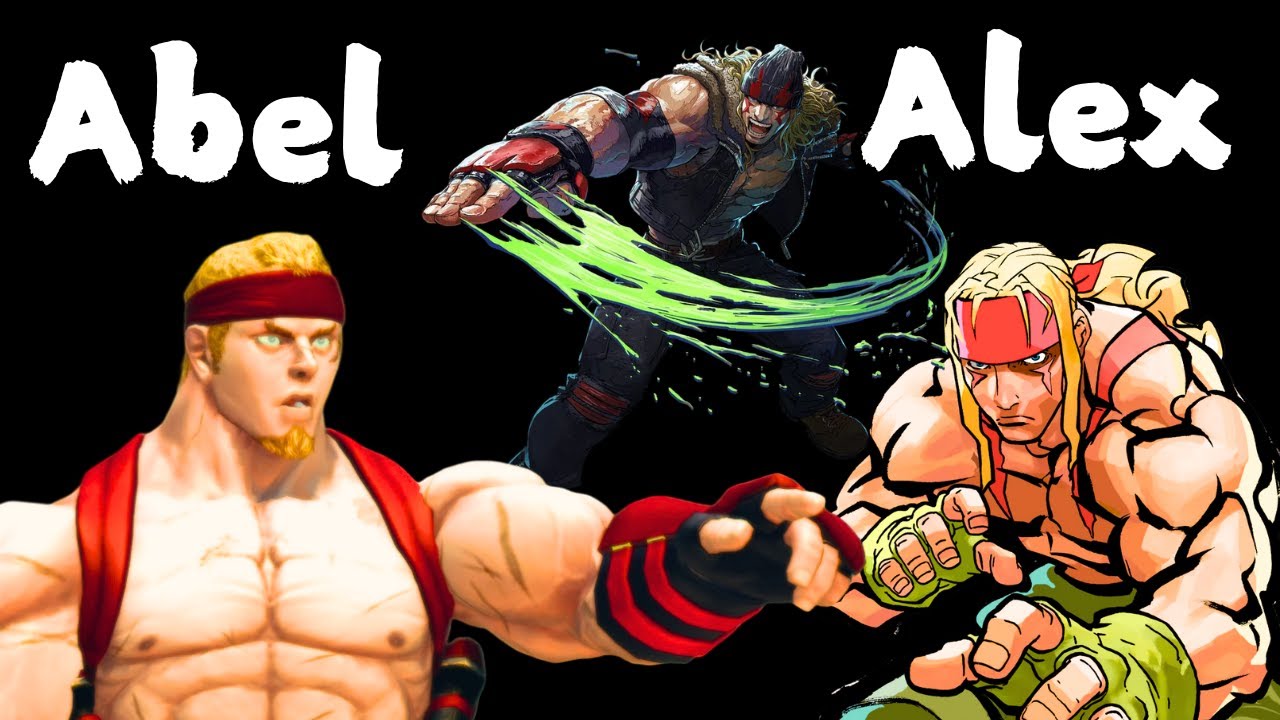 Street Fighter Abel in Alex Costume, they look similar with strong wrestling maneuvers and throws ?