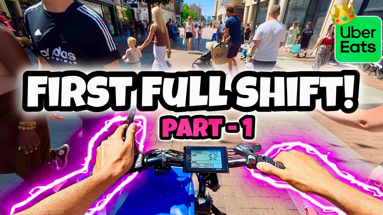 Is Uber Eats the KING of Side Hustles in 2025? - POV First Full Shift (Part 1)