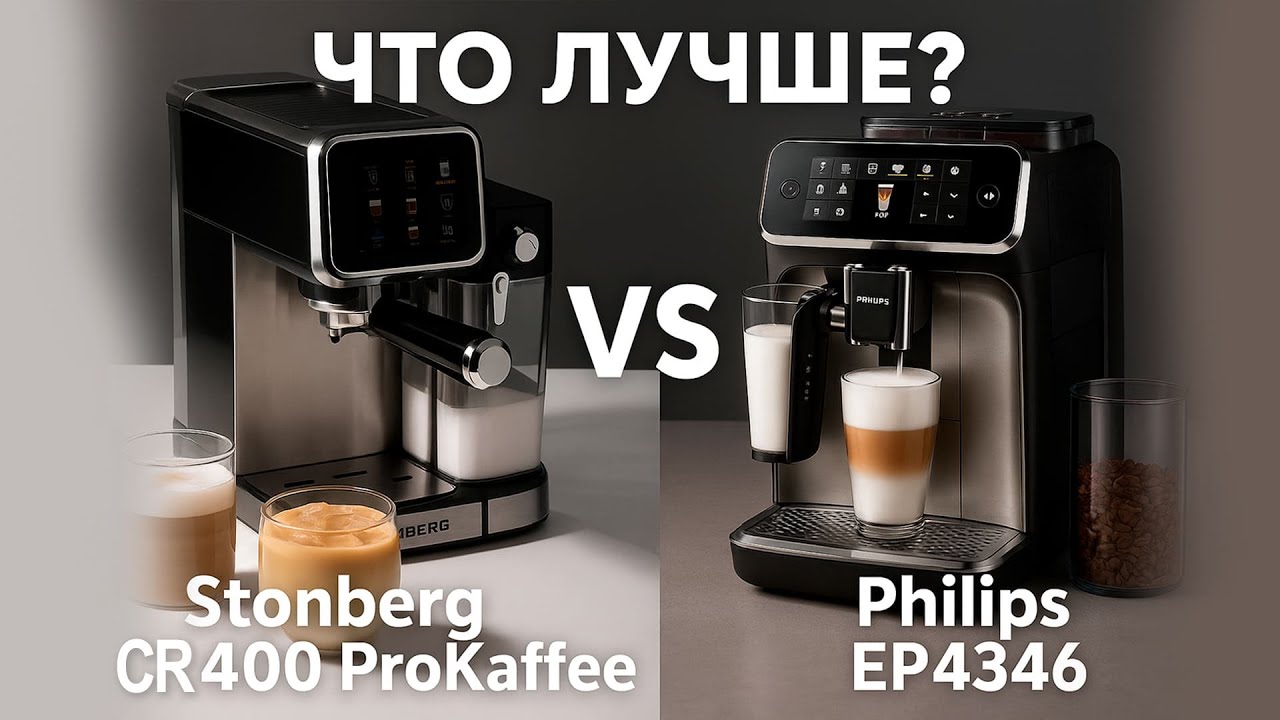 Кофемашина или кофеварка - что выбрать? Обзор Stonberg CR 400 ProKaffee