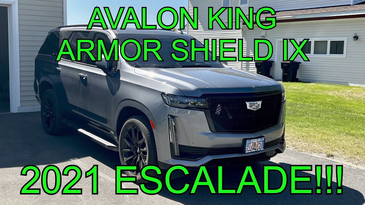 BEST CERAMIC COATING DIY: 2021 CADILLAC ESCALADE: AVALON KING ARMOR SHIELD IX