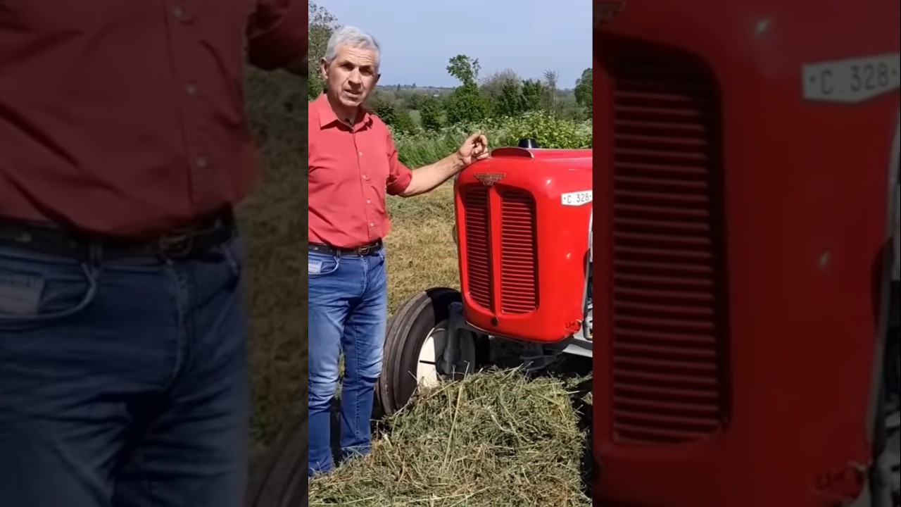 Ursus C-328 w wersji francuskiej #ursus #tractor #francja