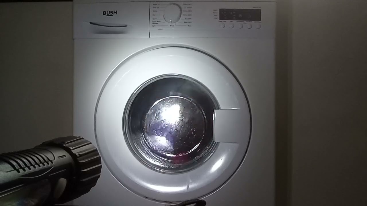 Bush WMDF612W washing machine Rapid 15' 30°c (full cycle)