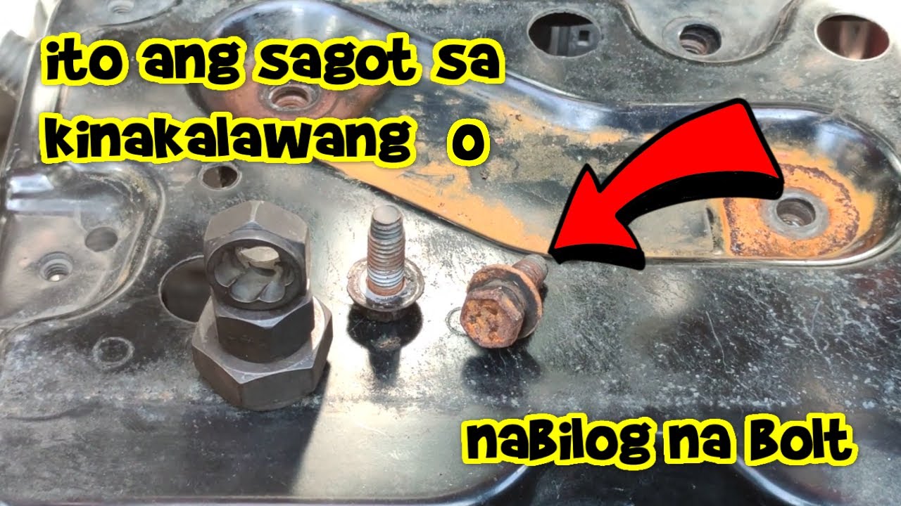 Madaling paraan sa pagtatanggal ng kinakalawang o bilog na BOLT | Easy Removal Rounded Nut or Bolt