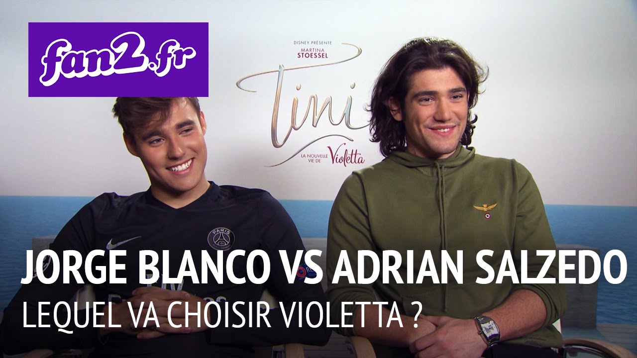 Jorge Blanco Vs Adrian Salzedo, lequel va choisir Violetta ?