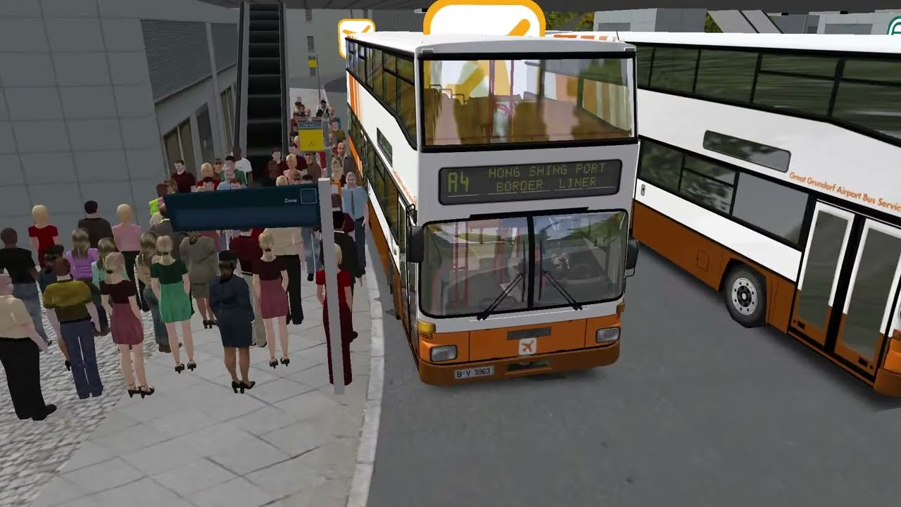 OMSI 2: MAN SD202 D92 ZF - Great Grundorf Airport Bus Service | GG2