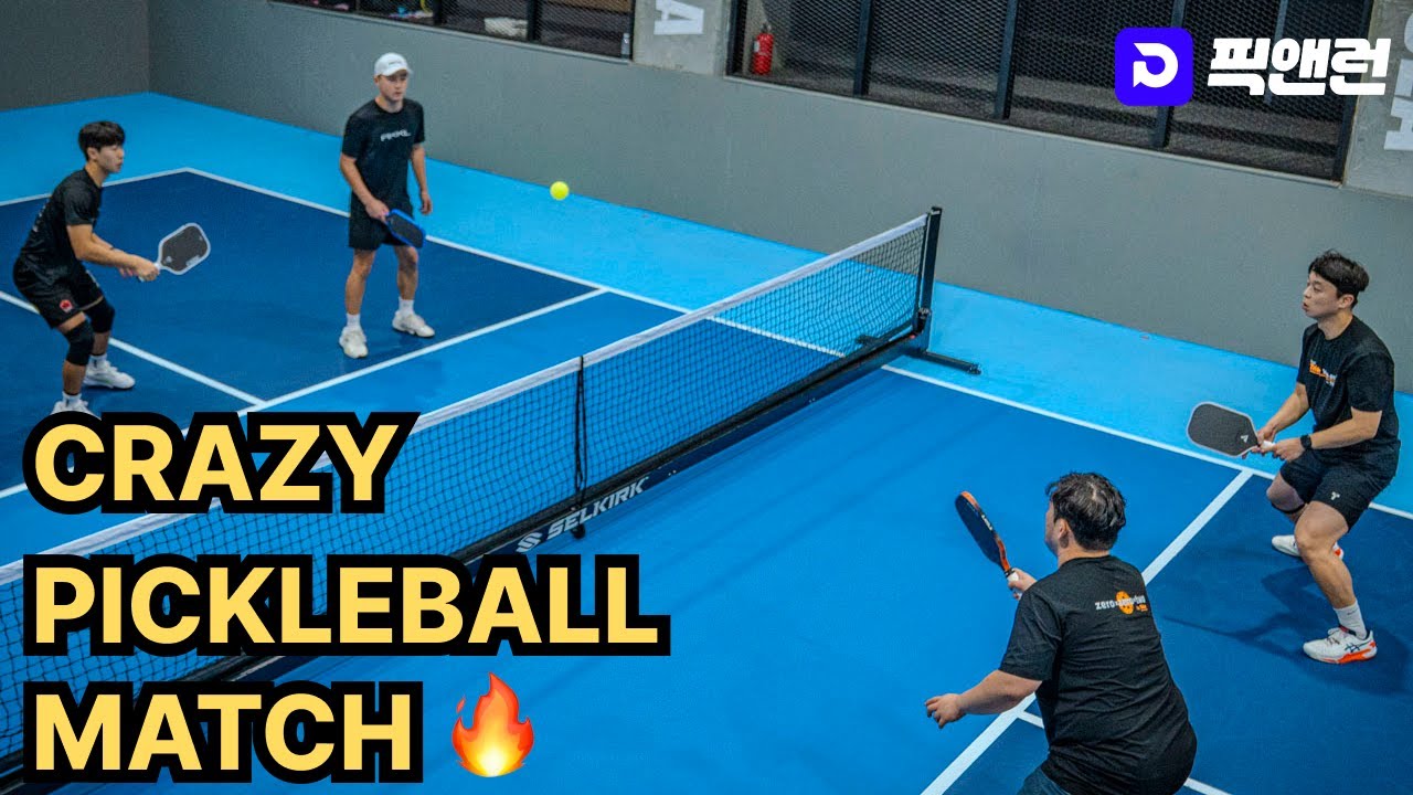 아 ㄹㅇ재밌다 피클볼🔥류정호&조정현 vs 민재원&김수민🔥 PNR PICKLEBALL CHAMPIONSHIP DEATH MATCH - Quarterfinals Game 4