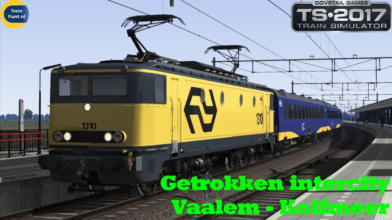 Getrokken intercity Vaalem - Kolfmeer | NS 1310 | Train Simulator 2017