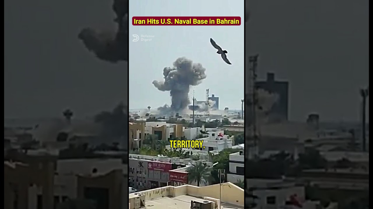 Iran Hits U.S. Naval Base in Bahrain!
