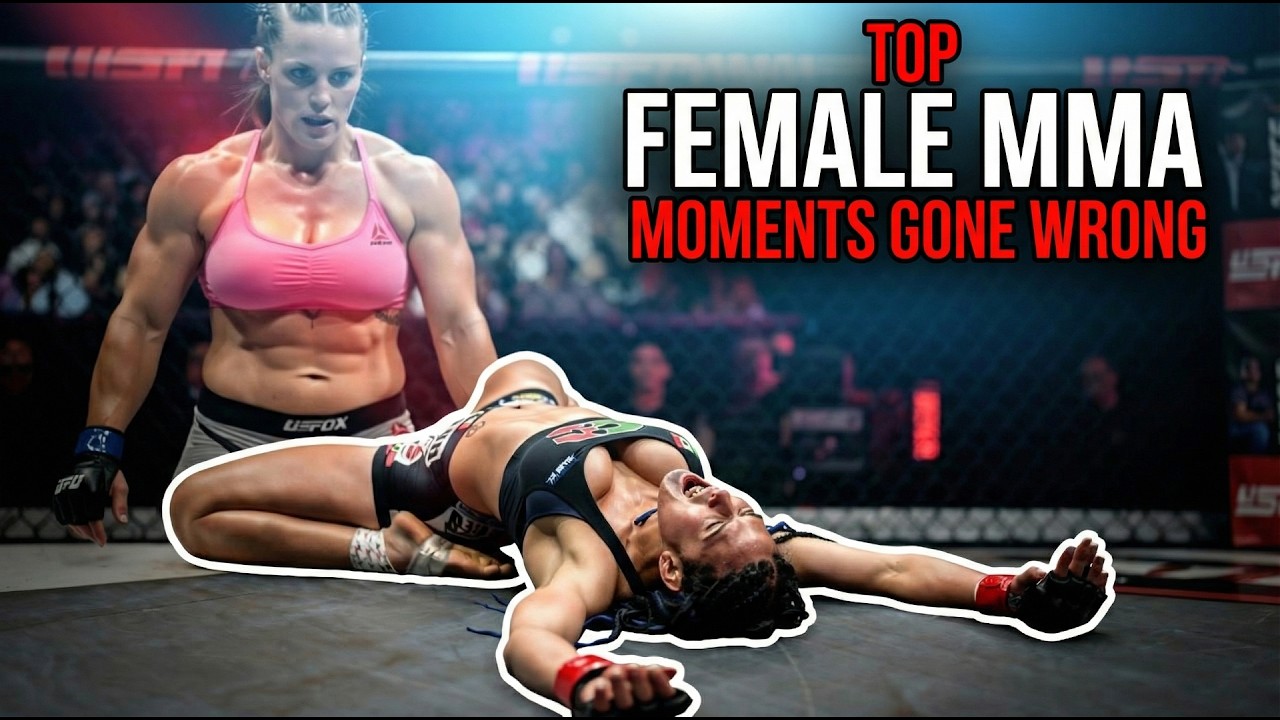 She Was Winning Until THIS Happened Female MMA Moments Gone Wrong