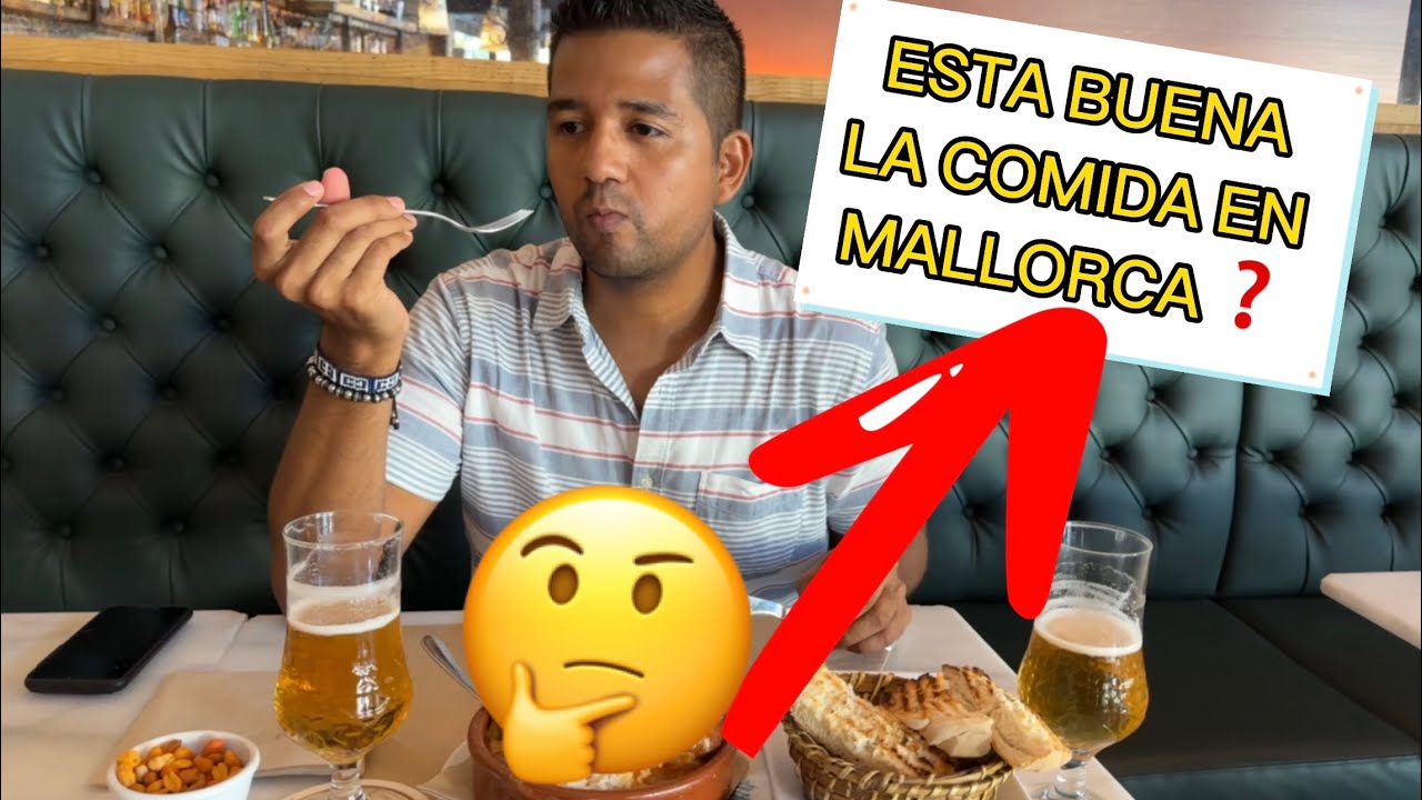 Me GUSTO o NO la COMIDA TÍPICA en PALMA en MALLORCA?🤔/ Verano- vacaciones en las Islas Baleares