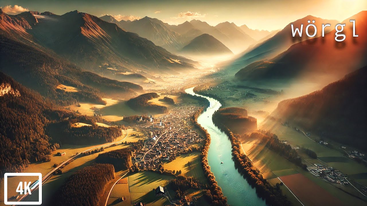 W&ouml;rgl, Austria 🇦🇹 | Breathtaking Drone Views, Alpine Beauty & Relaxing Music