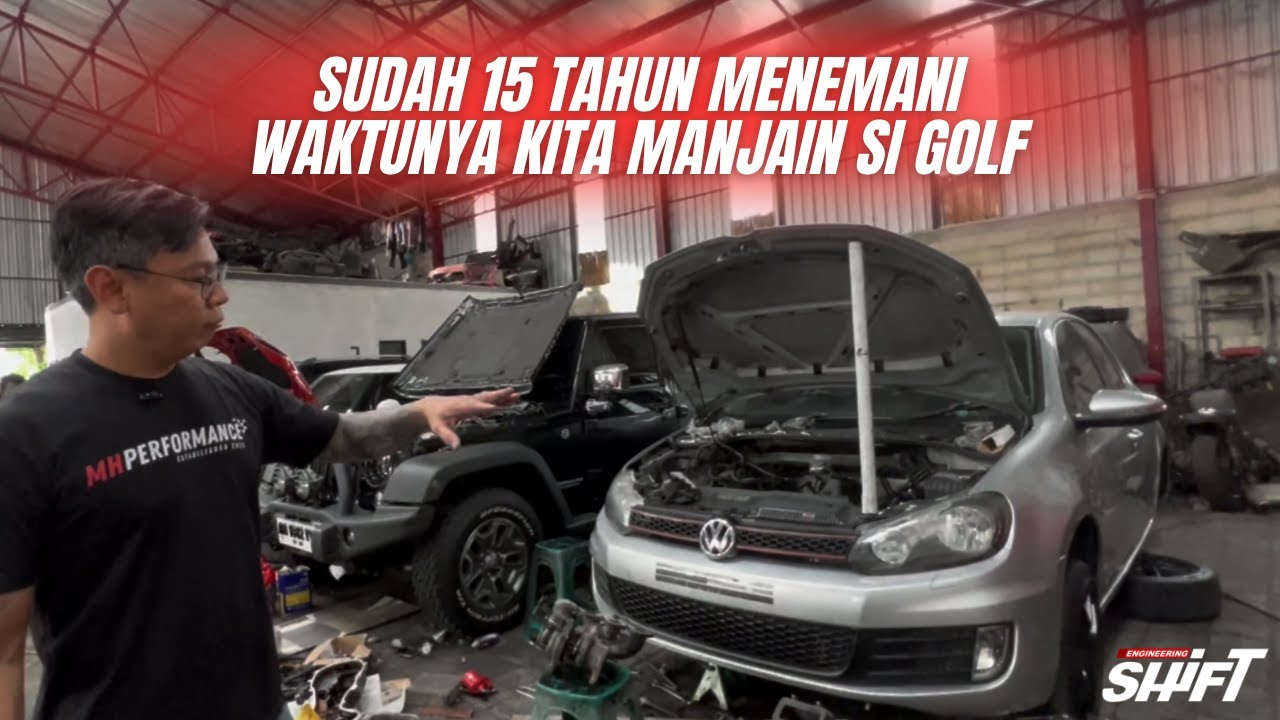 SI VW GOLF INI AKHIRNYA MAINTANACE,OTW PROJECT BARU NIH